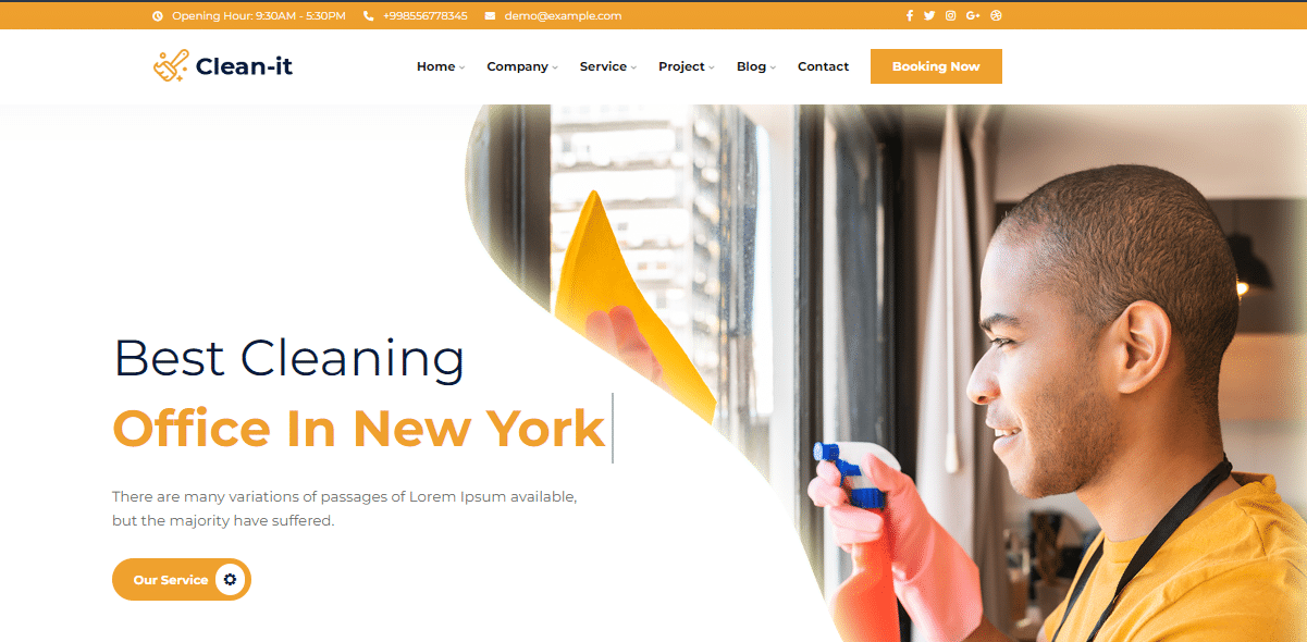 You are currently viewing Cleaning Business Website Design: Creating a Digital Showcase for Your Cleaning Services
