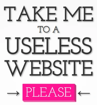 You are currently viewing Unveiling the Charm of “Take Me Useless Website”: A Quirky Internet Journey
