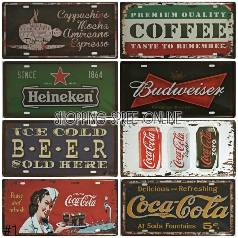 Read more about the article Unveiling the Charm of Vintage Metal Signs: A Nostalgic Journey