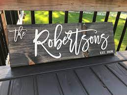 You are currently viewing Unveiling the Charm of Last Name Signs: A Personalized Touch to Your Home Decor