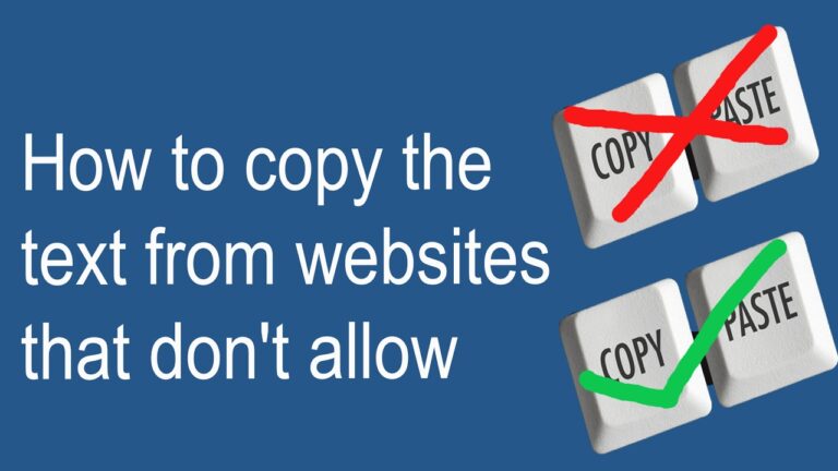 Read more about the article How to Copy Text from Websites That Don’t Allow: Unlocking Valuable Information