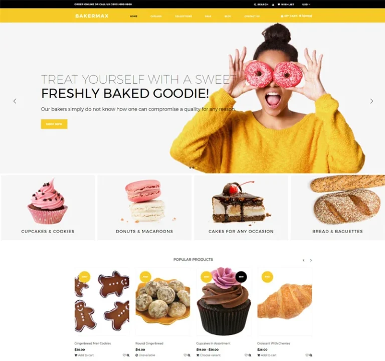Read more about the article Creating a Sweet Online Presence: A Guide to Building a Shopify Bakery Website