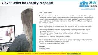 Read more about the article If you are looking to create a proposal for a Shopify website, here are some resources that can help: